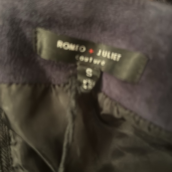 Color block faux suede skirt - Picture 5 of 5